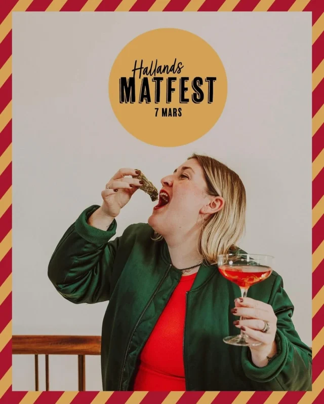 På lördag 7 mars hittar ni oss på Halmstads matfest! 
Där kommer ni att få testa vårt vin.

Vi ses väl??